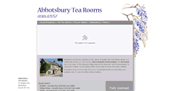 Desktop Screenshot of abbotsbury-tearooms.co.uk