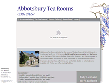Tablet Screenshot of abbotsbury-tearooms.co.uk